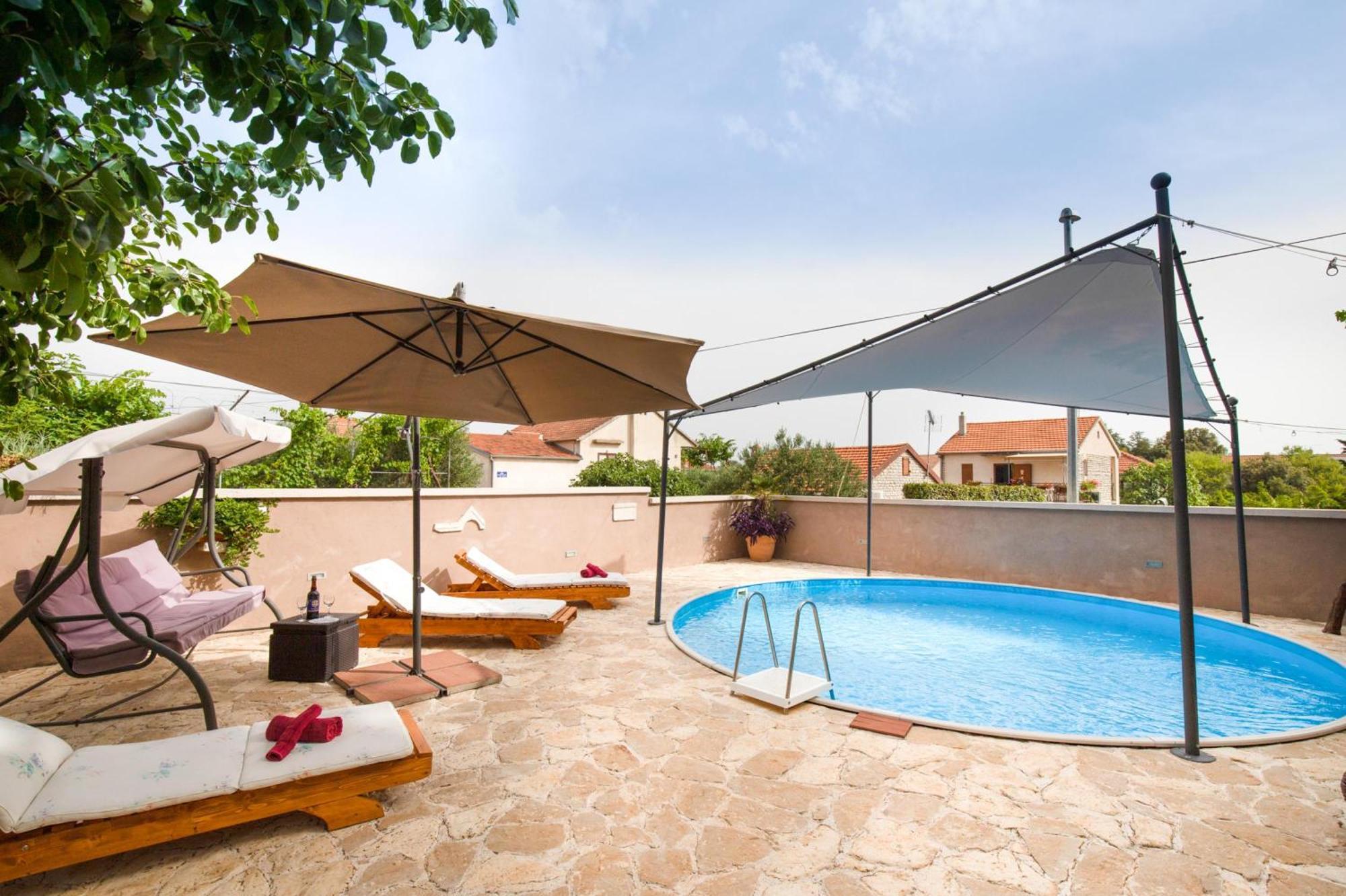 Pool Apartment Bakija 2 - Happy Rentals Pakoštane 外观 照片
