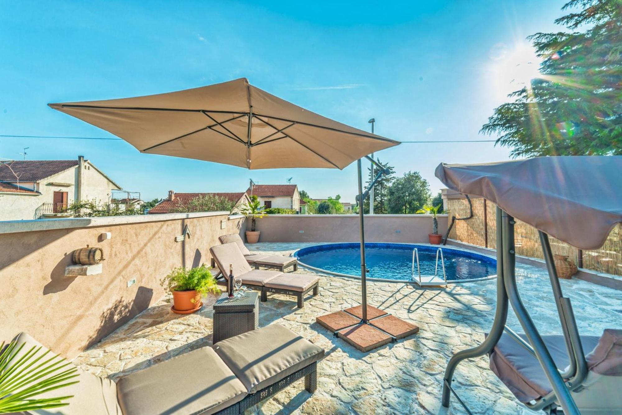 Pool Apartment Bakija 2 - Happy Rentals Pakoštane 外观 照片